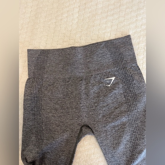 Gymshark Grey Marl Leggings - Picture 4 of 5
